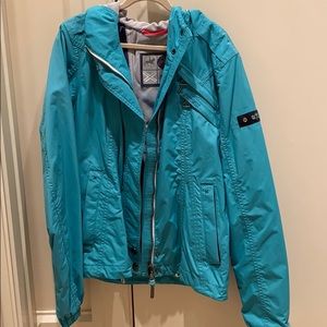 Pikeur Teal Riding Rain Coat (Small)